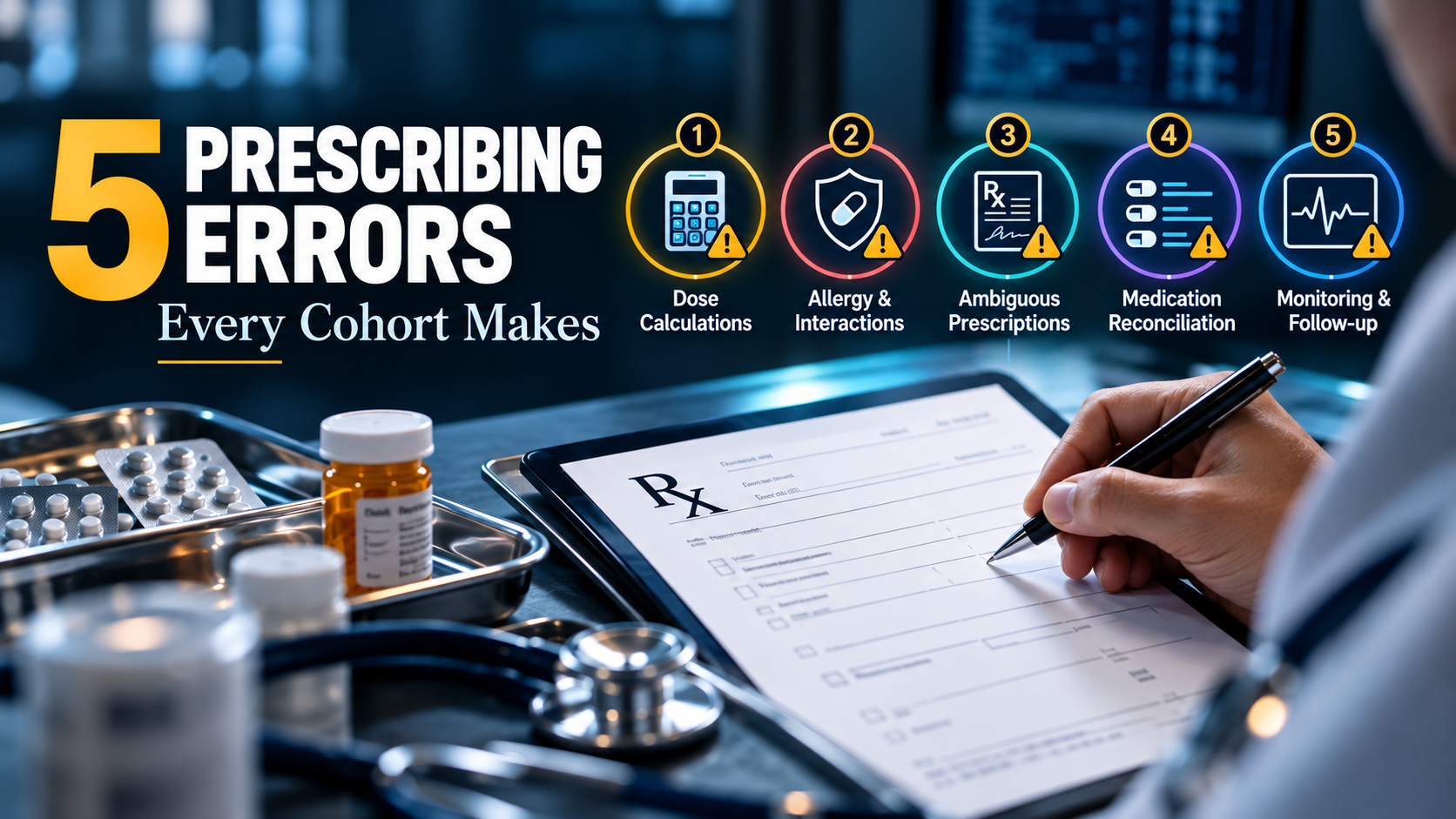 five prescribing errors